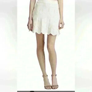 Lucy Paris mini skirt size M in ivory